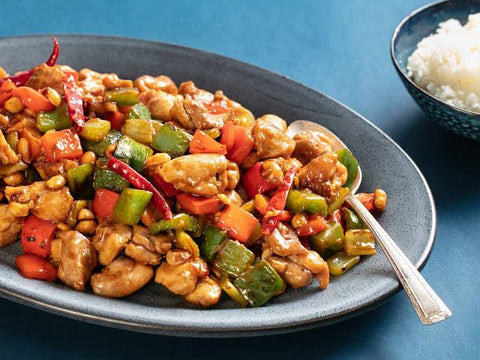 Kung Pao Chicken with Rice