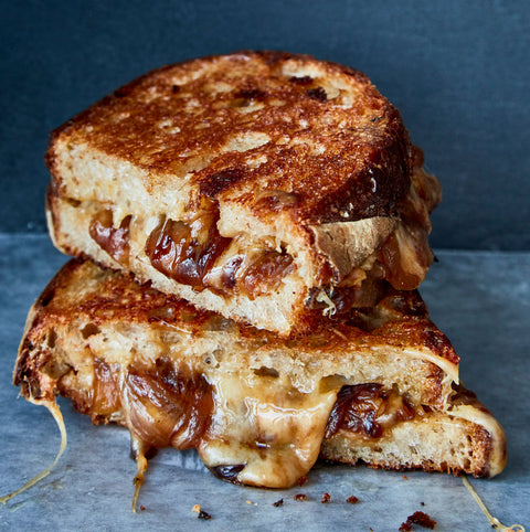 Caramelised Onion & Gouda Cheese Toastie