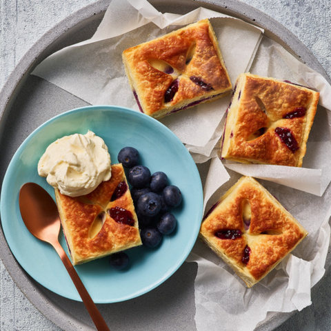 Apple, Berry & Custard Danish