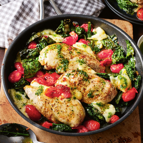 Baked Pesto Chicken