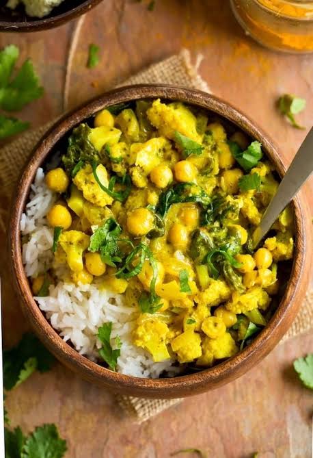 Ancient Grains Curry with Rice