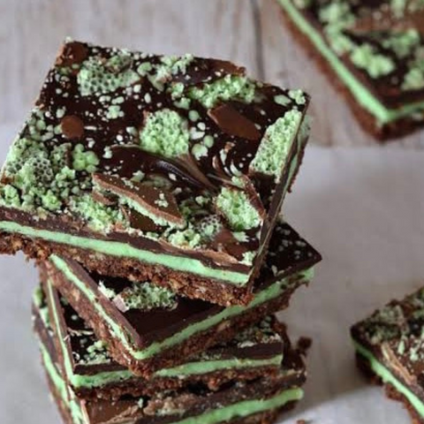 Peppermint Slice