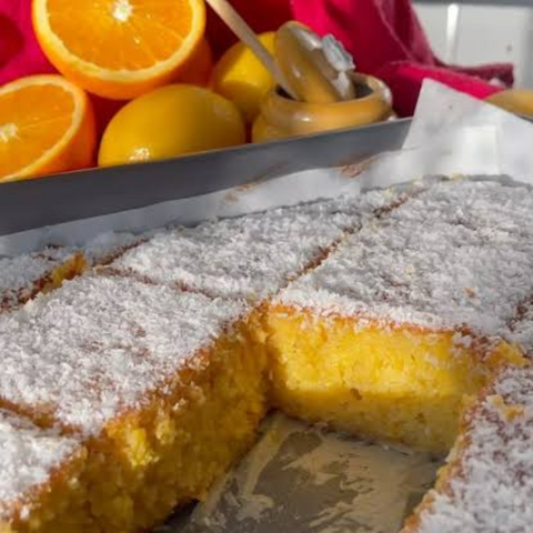 Orange & Coconut Cake