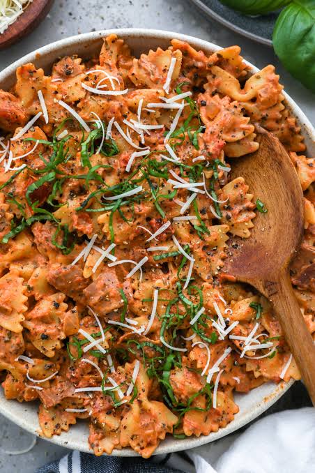 Cheesy, Bacon & Tuna pasta