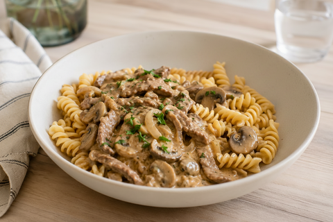 Beef Stroganoff