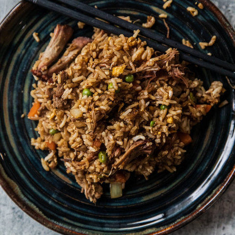 Pulled Pork Fried Rice
