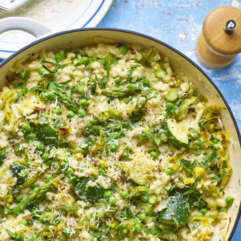Summer Green Risotto