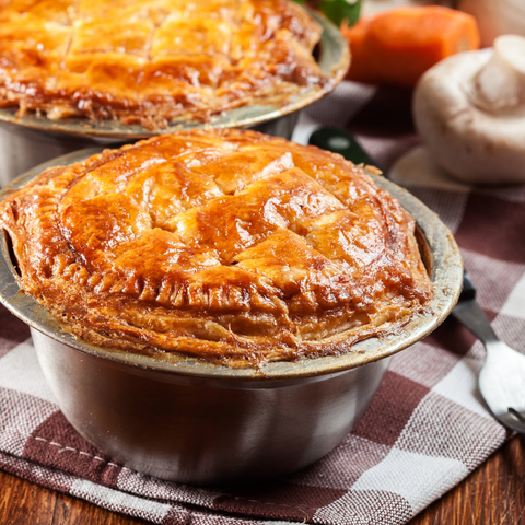 Beef, Cheese & Bacon Pie