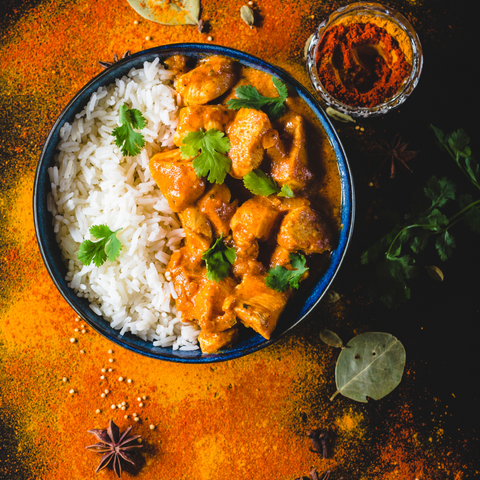 Butter Chicken with Rice