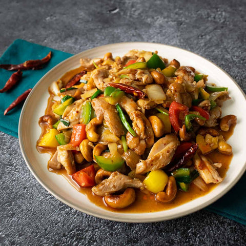 Cashew Chicken with Rice