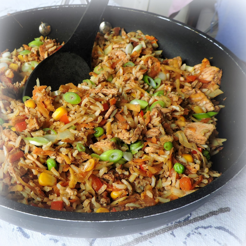 Lemon Chicken & Fried Rice