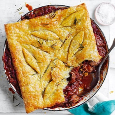 Slow Cooked Moroccan Lamb & Pumpkin Pie