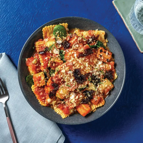 Bacon & Ratatouille Ravioli