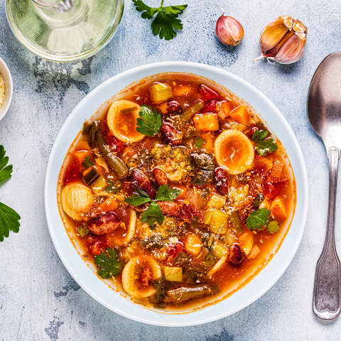 Vegetable Minestrone Soup